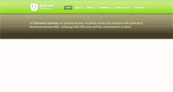 Desktop Screenshot of greenwiresystems.com